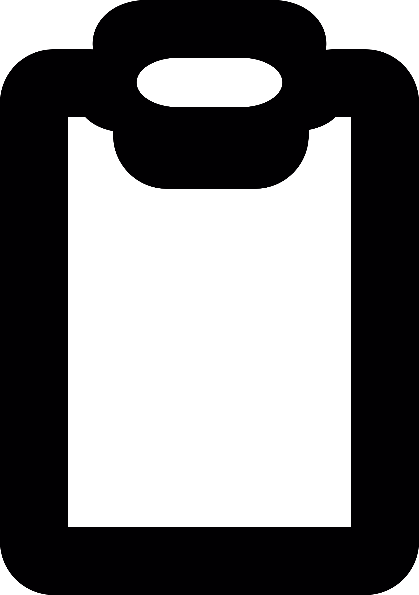 Empty Clipboard Stencil Svg Design File Free Vectors